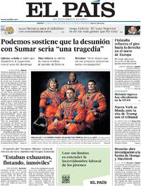 Portada El País 2023-04-04