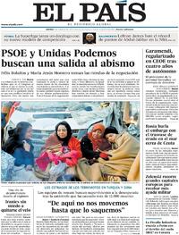 Portada El País 2023-02-09