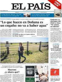Portada El País 2023-04-16