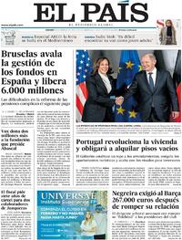 Portada El País 2023-02-18