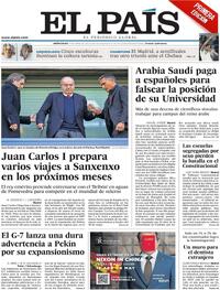 Portada El País 2023-04-19