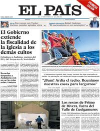 Portada El País 2023-04-25