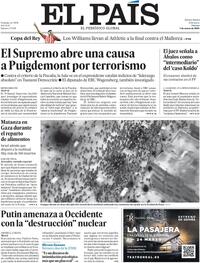 Portada El País 2024-03-01