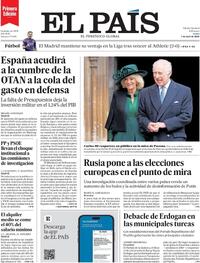 Portada El País 2024-04-01