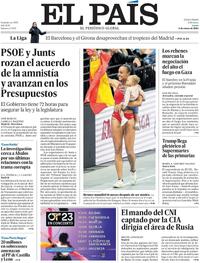 Portada El País 2024-03-04