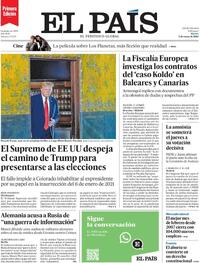 Portada El País 2024-03-05