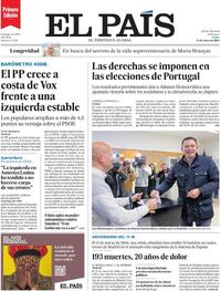Portada El País 2024-03-11