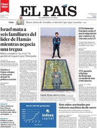 Portada El País 2024-04-11