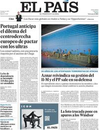 Portada El País 2024-03-12