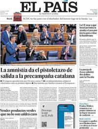 Portada El País 2024-03-15