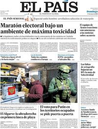 Portada El País 2024-03-17