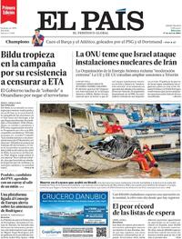 Portada El País 2024-04-17
