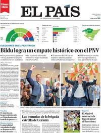 Portada El País 2024-04-22