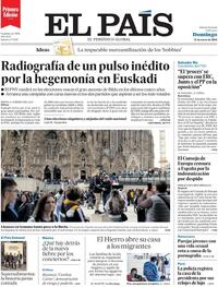 Portada El País 2024-03-31