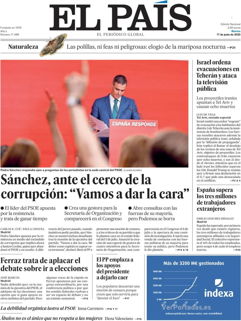 Portada El Mundo 2025-06-17
