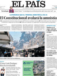 Portada El País 2025-06-02