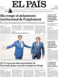Portada El País 2025-09-03