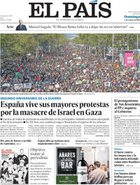 Portada El País 2025-10-05