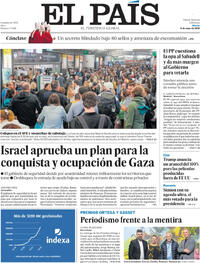Portada El País 2025-05-06