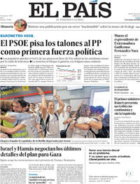 Portada El País 2025-10-06