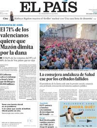 Portada El País 2025-10-09