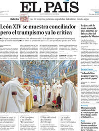 Portada periódico El País