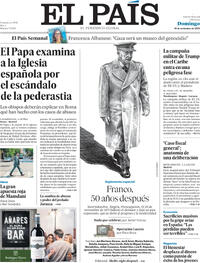 Portada El País 2025-11-16