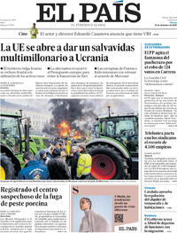 Portada El País 2025-12-19