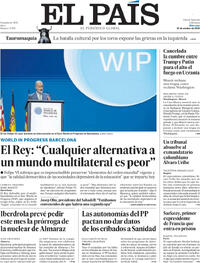 Portada El País 2025-10-22