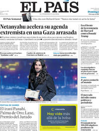 Portada El País 2025-05-25