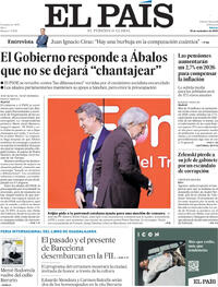 Portada El País 2025-11-29