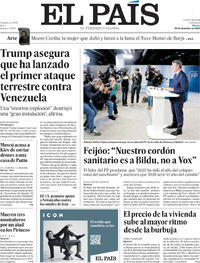 Portada El País 2025-12-30