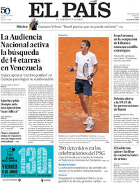 Portada El País 2026-06-01