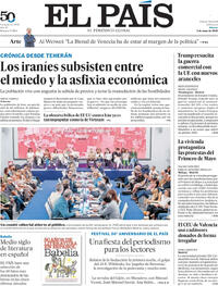 Portada El País 2026-05-02
