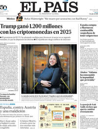 Portada El País 2026-07-02