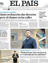 Portada El País 2026-10-02