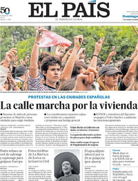 Portada El País 2026-10-04