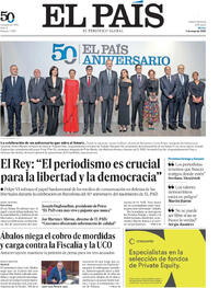 Portada El País 2026-05-05