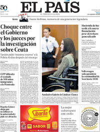 Portada El País 2026-09-05