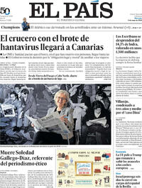 Portada El País 2026-05-06