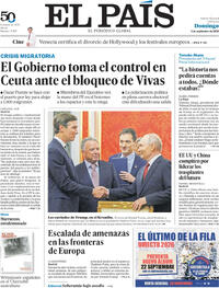 Portada El País 2026-09-06