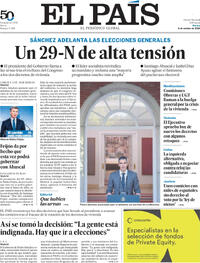 Portada El País 2026-10-06