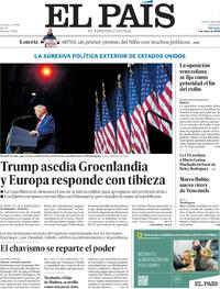 Portada El País 2026-01-07