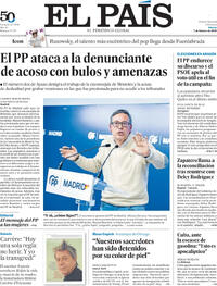 Portada El País 2026-02-07