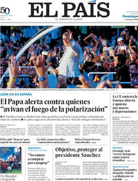 Portada El País 2026-06-07
