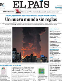 Portada El País 2026-03-08