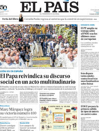Portada El País 2026-06-08