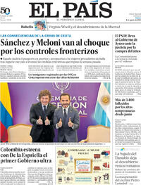Portada El País 2026-08-08
