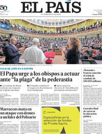 Portada El País 2026-06-09