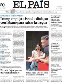 Portada El País 2026-04-10